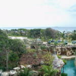 Lagoon and ocean view Hotel Xcaret Mexico lagoon and ocean view