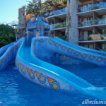 Children's waterslides Hotel Xcaret children's waterslides