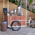 Lobby coffee cart Hotel Xcaret Mexico lobby coffee cart