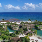 Oceanfront lagoon Hotel Xcaret Mexico oceanfront lagoon