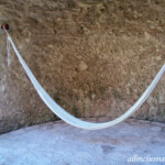 One of the many lagoon hammocks Hotel Xcaret Mexico lagoon hammock