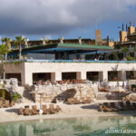 Las Playas restaurant and lagoon Hotel Xcaret Mexico Las Playas Restaurant and Lagoon