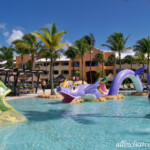Kid's water park at the Palace Barcelo Maya Palace Water Park