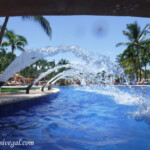 Some water fun at the pools Barcelo Maya Grand pools