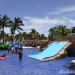 Kid's water park at the Tropical/Colonial pool area Barcelo Maya Grand kids water park