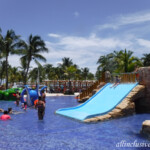 Kid's water park at the Tropical/Colonial pool area Barcelo Maya Grand kids water park
