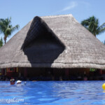 Swim-up bar at the Palace Barcelo Maya Palace Swim-Up Bar