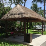 Shuttle stop outside of the Oaxaca building at the Palace Barcelo Maya Palace shuttle stop