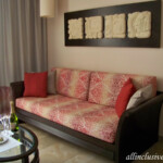 Caribe swim-up suite sitting room Barcelo Maya Caribe swim-up suite sitting room