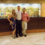 Waiting area between the Capri and Santa Fe restaurants Barcelo Maya Grand restaurants