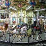 Merry-go-round at the Maya Mall Barcelo Maya Caribe merry-go-round