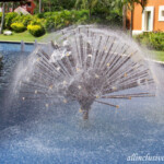 Outside of the chapel Barcelo Maya Colonial chapel area