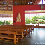 Inside the chapel Barcelo Maya Colonial chapel