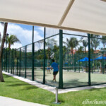 Paddle ball court at the Colonial Barcelo Maya Colonial paddle ball