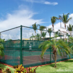 Basketball court Barcelo Maya Colonial basketball court