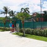 Tennis court Barcelo Maya Colonial tennis court