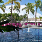 Outdoor bar seating Barcelo Maya Caribe outdoor bar seating