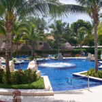 Adults-only pool at the Beach resort Barcelo Maya Beach adults-only pool