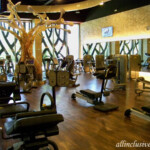 Inside the gym Barcelo Maya Colonial gym