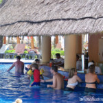 Barcelo Maya Colonial swim-up bar