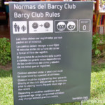 Barcy Club rules at the Colonial Barcelo Maya Colonial Barcy Club rules