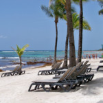 Tropical beach area Barcelo Maya Tropical beach area