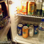 Mini-bar in the Palace Jr. Suite Barcelo Maya Palace Jr. Suite mini-bar