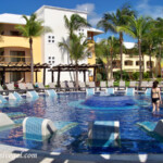 Separate pool at the Palace Barcelo Maya Palace pool
