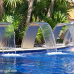 Barcelo Maya Palace pool water feature