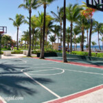 Palace basketball court Barcelo Maya Palace basketball court