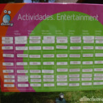 Barcy Club list of weekly activities Barcelo Maya Caribe Barcy Club activities