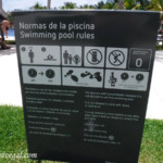 Barcelo Maya Beach/Caribe pool hours and rules