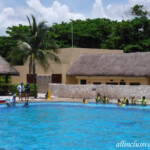 Dolphinaris at the Caribe Barcelo Maya Caribe Dolphinaris