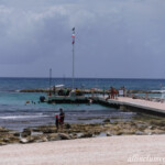 The pier at the Colonial Barcelo Maya Colonial pier