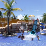 Kid's water park at the Colonial Barcelo Maya Colonial kid's water park