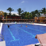 Tropical resort lap pool Barcelo Maya Tropical lap pool