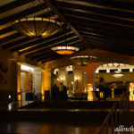 Going up to the Palace lobby Barcelo Maya Palace