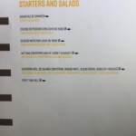 Helios lunch menu TRS Coral Hotel Helios lunch menu