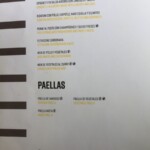 Helios lunch menu TRS Coral Hotel Helios lunch menu