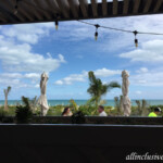 View from Helios interior at lunch TRS Coral Hotel Helio restaurant view