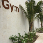 Gym has a separate entrance from that of the spa Grand Palladium Costa Mujeres gym