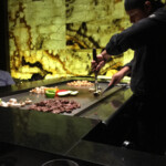 Sumptuori teppanyaki table Grand Palladium Costa Mujeres teppanyaki show table