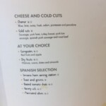 Capricho breakfast menu TRS Coral Hotel Capricho menu