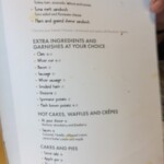 Capricho breakfast menu TRS Coral Hotel Capricho menu