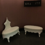 At the entrance to Gravity Sky Bar Lounge at TRS TRS Coral Hotel Gravity Sky Bar Lounge