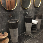 Bathrooms outside of Gravity Sky Bar Lounge at TRS TRS Coral Hotel Gravity Sky Bar Lounge bathroom