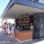 Bar in the back of the TRS pool swim-up bar TRS Coral Hotel pool bar