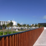 Main walkway over the canal to the Grand Palladium pool Grand Palladium Costa Mujeres pool