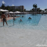 Gradual entry at main GP pool Grand Palladium Costa Mujeres main GP pool