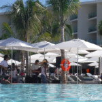 Live music at the main GP pool Grand Palladium Costa Mujeres main GP pool